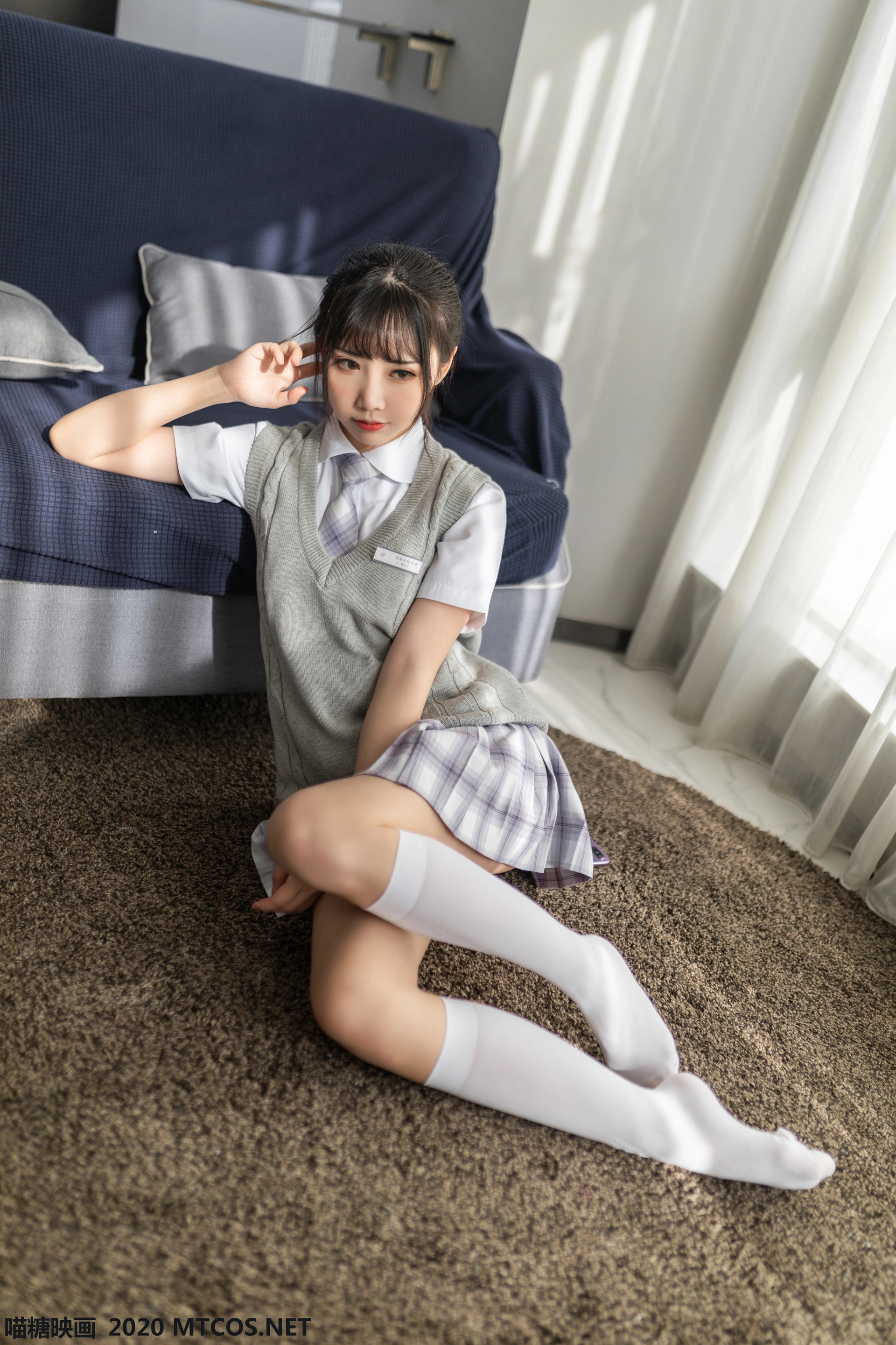 喵糖映画 - JKL.001 制服少女 0